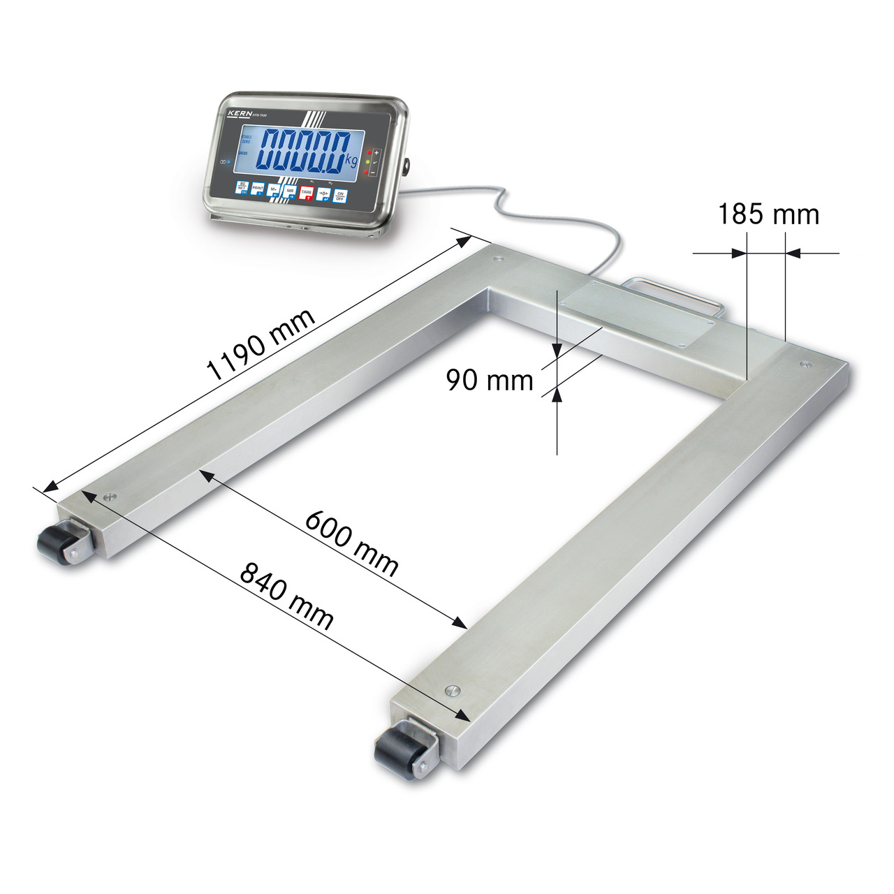 Palettenwaage KERN UFN 600K200IPM
