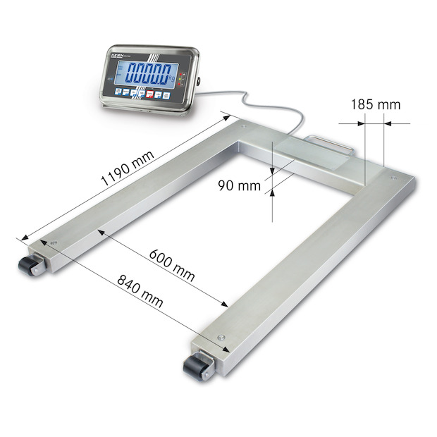 Palettenwaage KERN UFN 600K200IPM