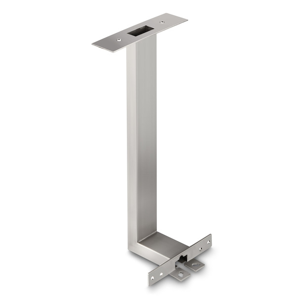 Stativ zum Hochsetzen des Auswertegeräts, Stativhöhe ca. 400 mm, für Modelle mit Wägeplattengröße B×T×H 400×300×90, 500×400×50 mm und 648×502×52 mm, nicht nachrüstbar, nicht für KERN IXS 30K-3
