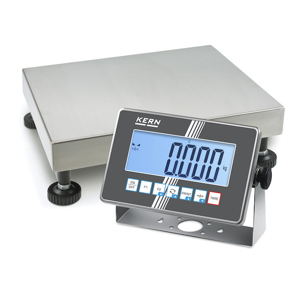 IoT-Line Plattformwaage mit Edelstahl-Auswertegerät KERN IXC 60K-3