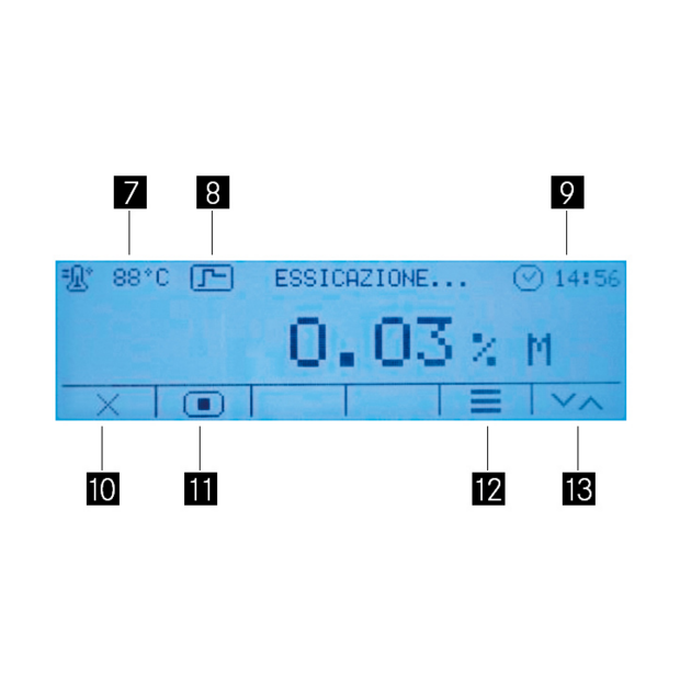Feuchtebestimmer KERN DLB 60-4A