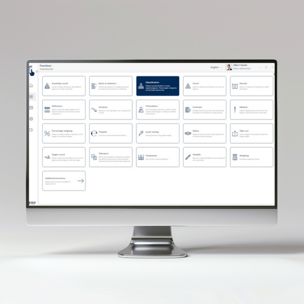 Software EasyTouch SET-06 Classification