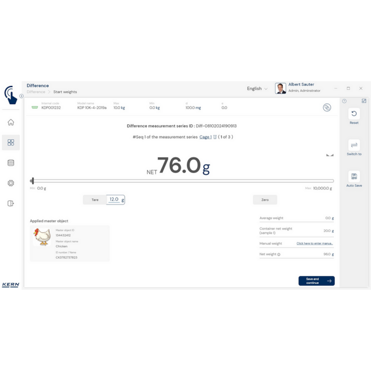 Software EasyTouch SET-22 Difference