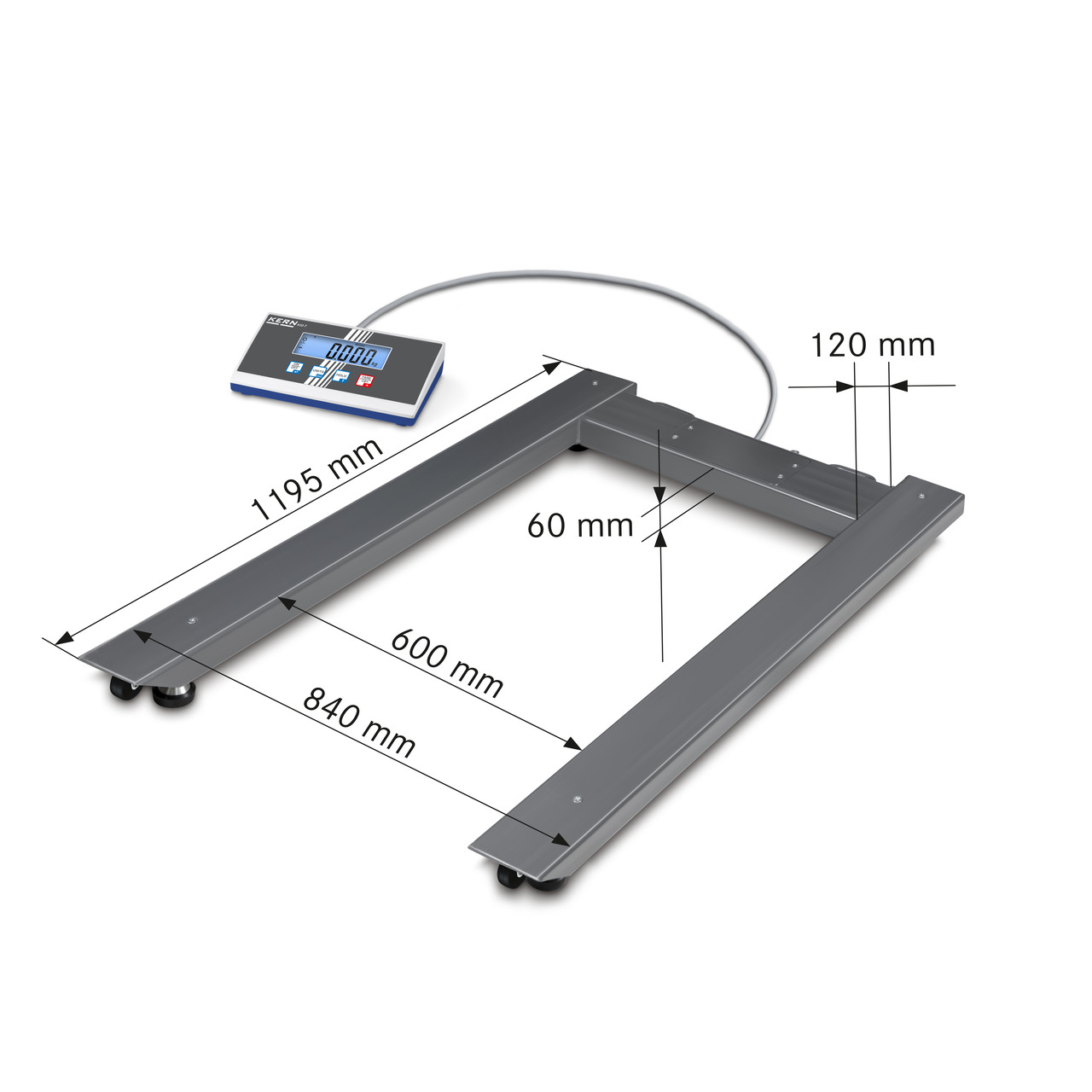 Palettenwaage KERN UIB 1.5T-4