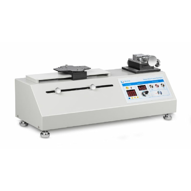 Kraft-Prüfstand - elektronisch, eine Kolumne Max 500 N : Horizontal <-> 240 mm: Schrittmotor