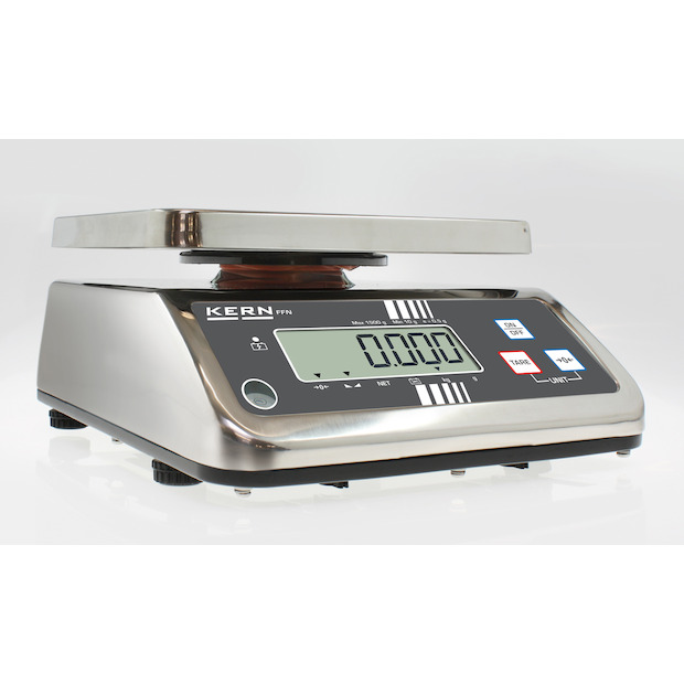 IP-geschützte Tischwaage KERN FFN 6K2IPM