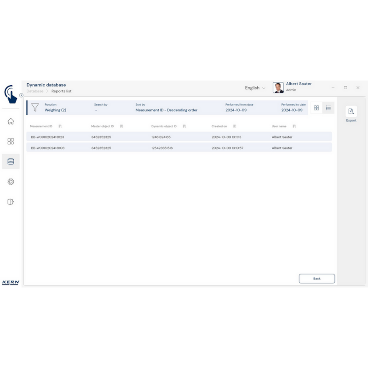 Software EasyTouch SET-01 Base