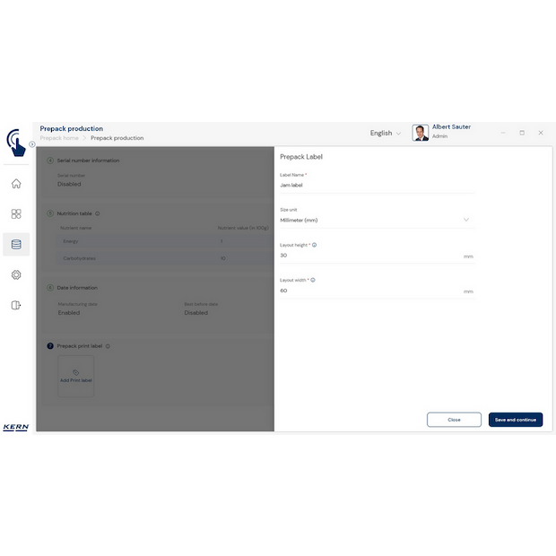 Software EasyTouch SET-17 PrePack