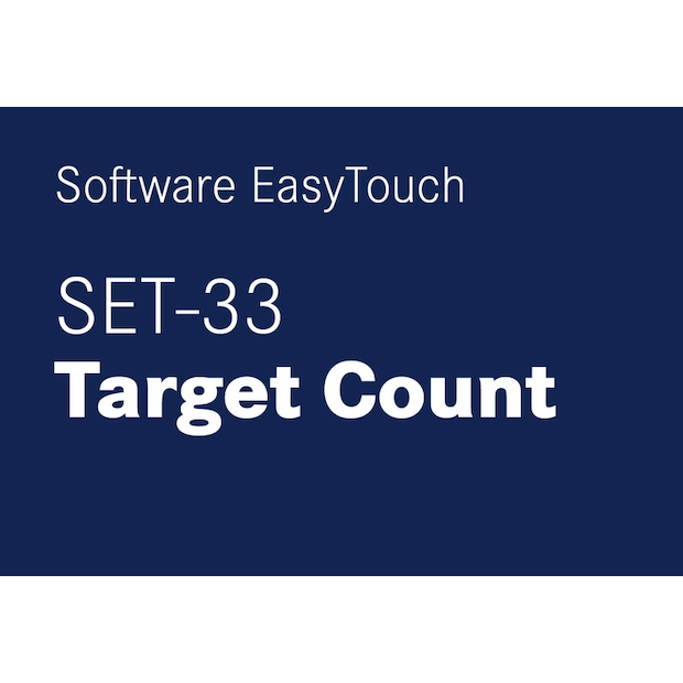 Software EasyTouch SET-33 Target Count