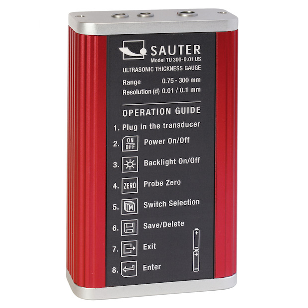 Ultraschall-Materialdickenmessgerät SAUTER TU 80-0.01US