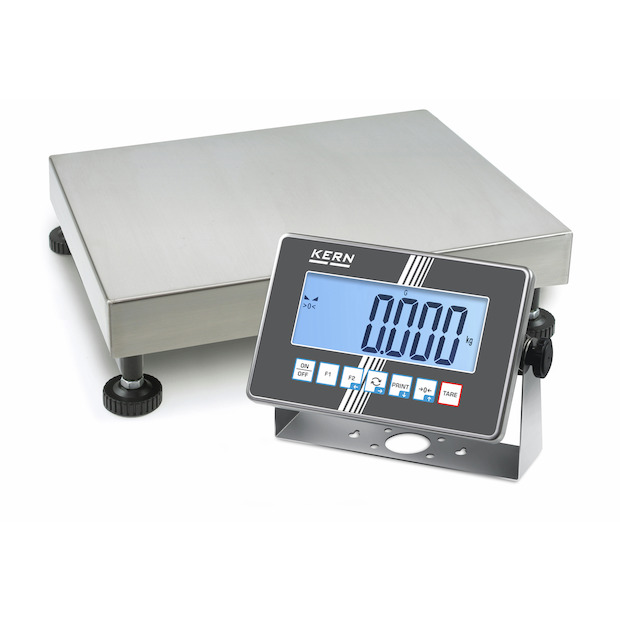 IoT-Line Plattformwaage mit Edelstahl-Auswertegerät KERN IXC 30K-3LM