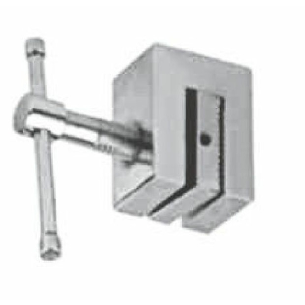 1-Backen-Klammer-Aufsatz für Zug- und Reißtests bis 5 kN, 2 Stück