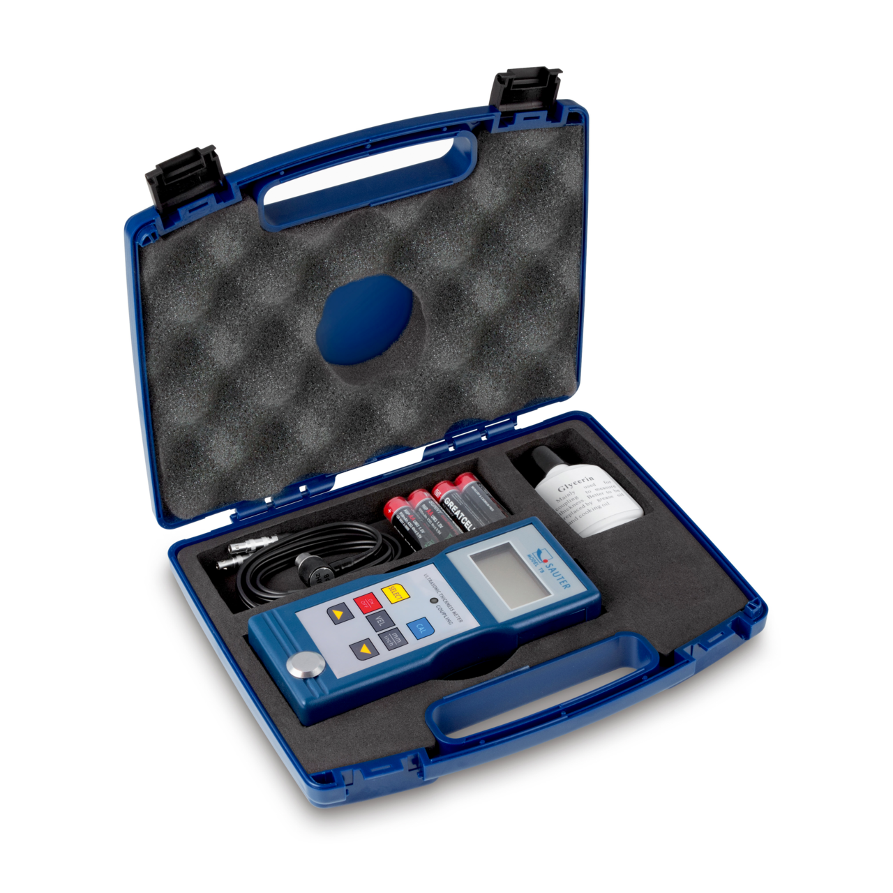 Ultraschall-Materialdickenmessgerät SAUTER TB 200-0.1US-RED