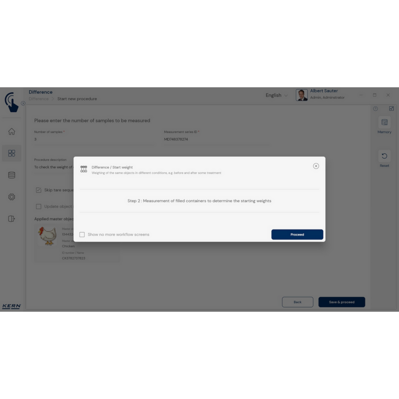 Software EasyTouch SET-22 Difference