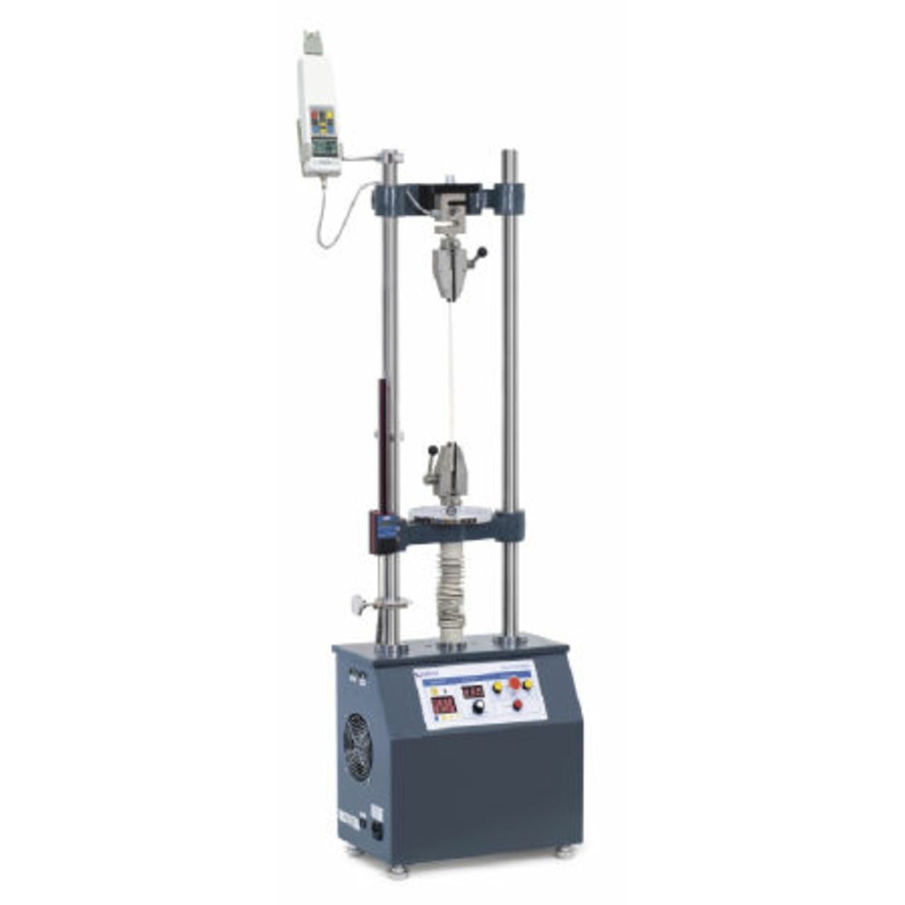 Kraft-Prüfstand - elektronisch, zwei Kolumnen Max 10 kN : Vertikal <-> 210 mm