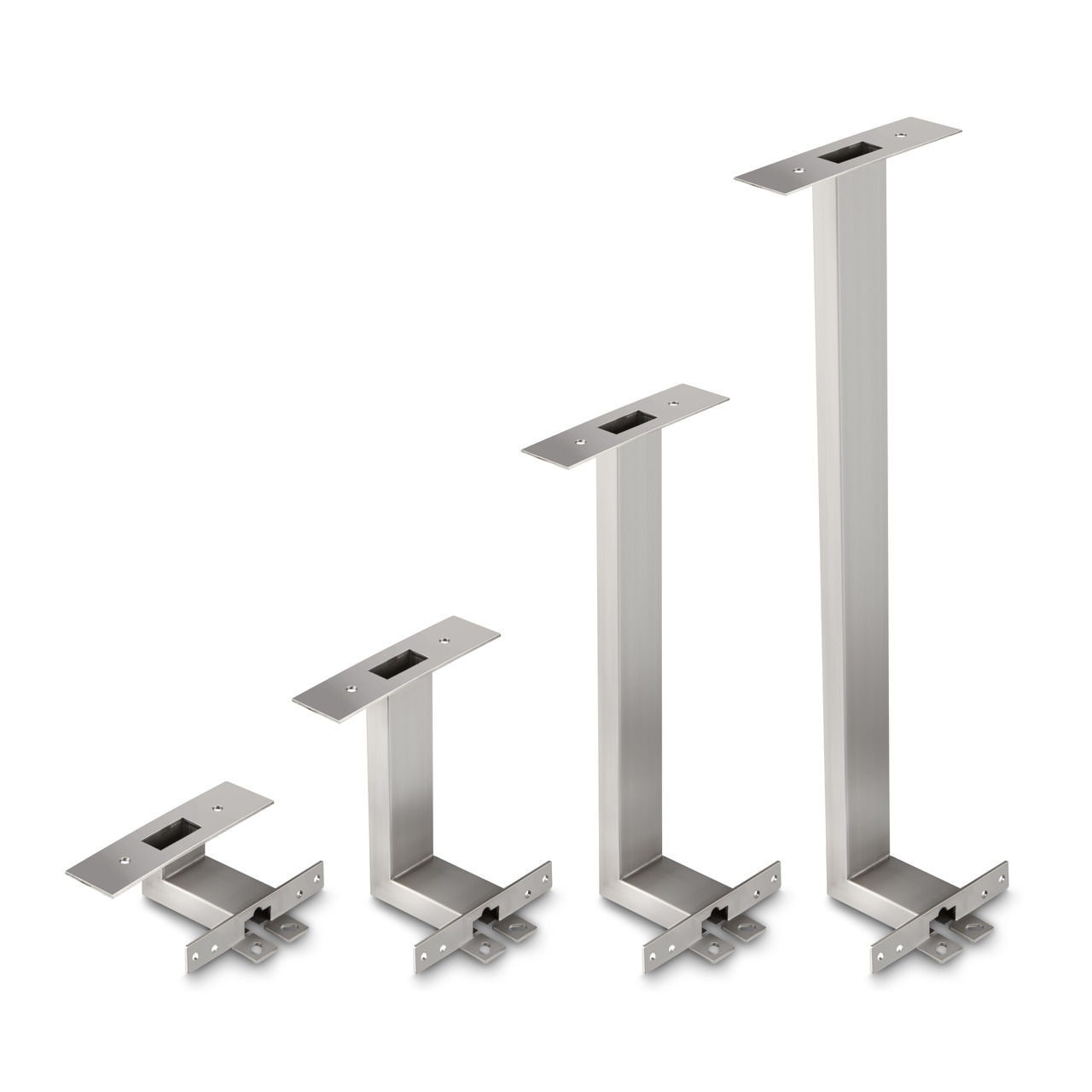 Stativ zum Hochsetzen des Auswertegeräts, Höhe 200 mm, nur in Verbindung mit Kauf einer Waage