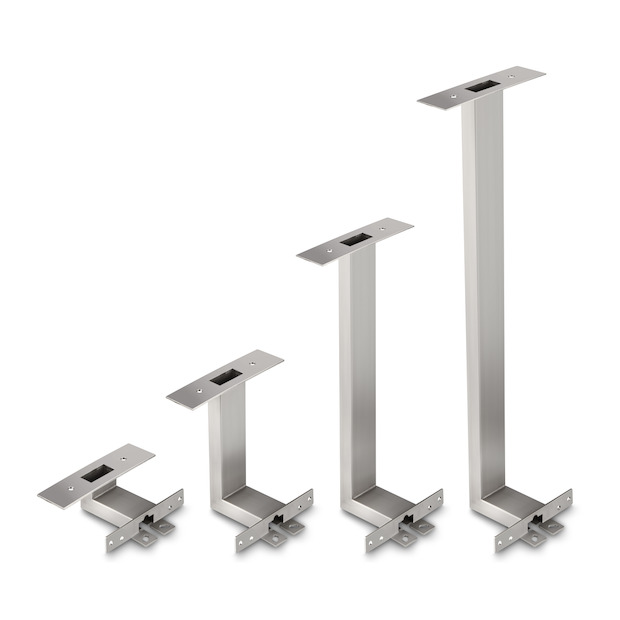 Stativ zum Hochsetzen des Auswertegeräts, Höhe 200 mm, nur in Verbindung mit Kauf einer Waage