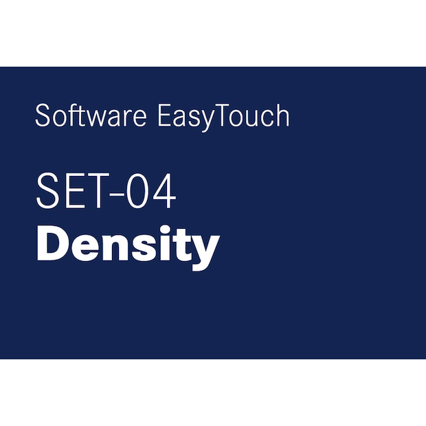 Software EasyTouch SET-04 Density