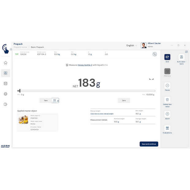 Software EasyTouch SET-17 PrePack
