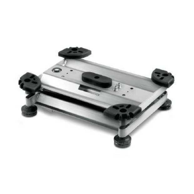 Eichbare Edelstahl Plattformwaage 20/50 g : 60/150 kg