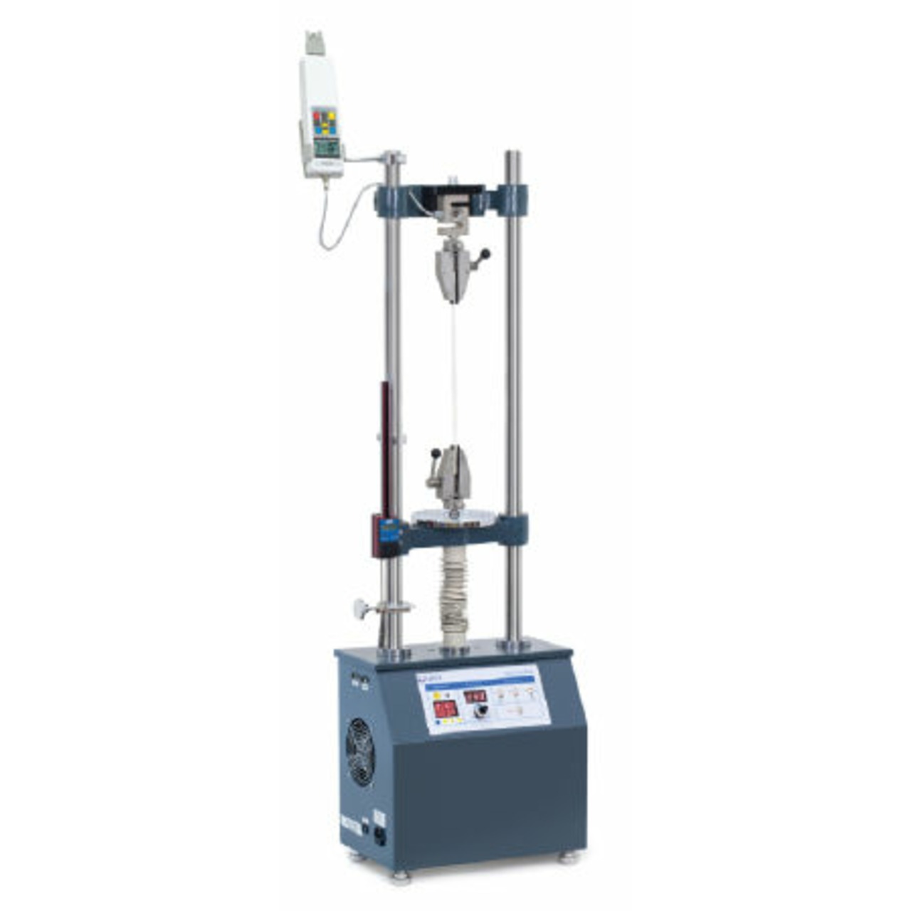 Kraft-Prüfstand - elektronisch, zwei Kolumnen Max 10 kN <-> 210 mm