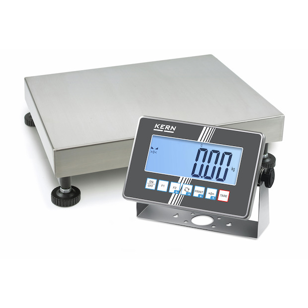 IoT-Line Plattformwaage mit Edelstahl-Auswertegerät KERN IXC 60K-2LM