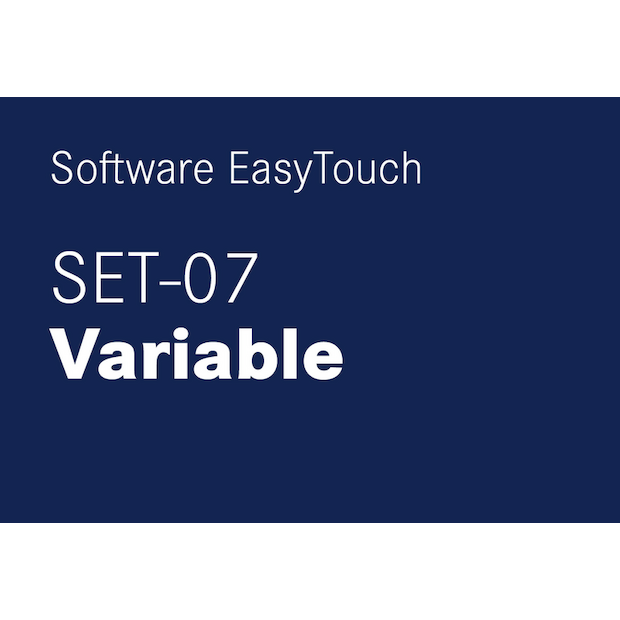 Software EasyTouch SET-07 Variable