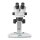 Stereo-Zoom Mikroskop Binokular Greenough: 0,75-5,0x: HSWF10x23: 0,21W LED
