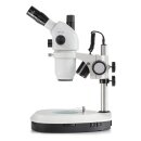 Stereo-Zoom Mikroskop Trinokular Greenough: 0,6-5,5x: HSWF10x23: 3W LED