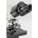 Durchlichtmikroskop (Schule) Binokular Achromat 4/10/40: WF10x18: 0,5W LED, recharge