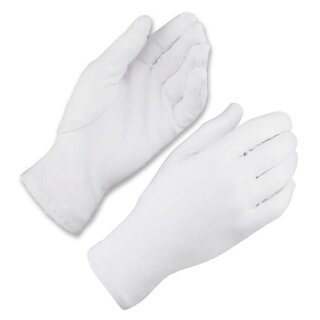 Guante, algodón, 1 par. Ayuda a proteger las pesas de control de la grasa de los dedos, la humedad etc. en el uso cotidiano