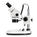 Stereo-Zoom Mikroskop Binokular (mit Ringbel.) Greenough: 0,7-4,5x: HWF10x20: 3W LED